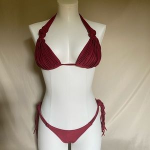 Red Brazilian Bikini